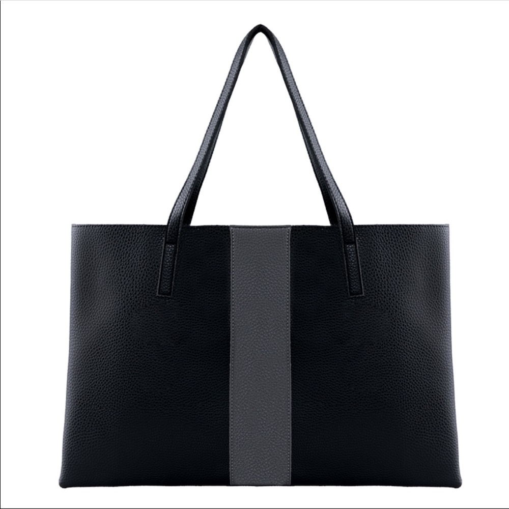 🖤 Vince Camuto Faux Leather Luck Tote Bag NEW